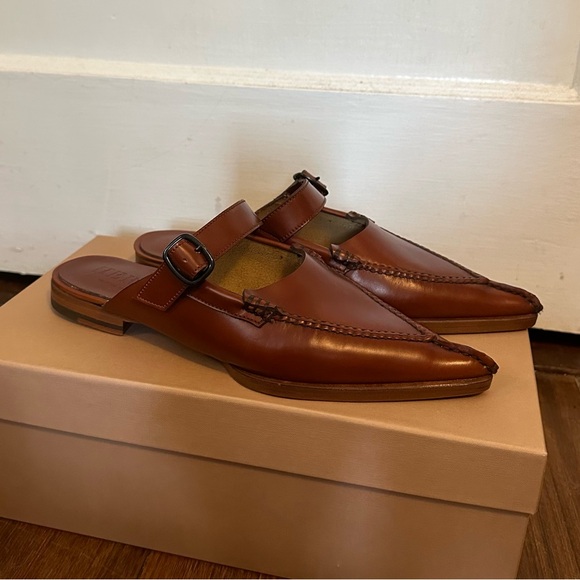 Hereu Punta Pointy Mule Loafer, Size 36, Tan, NIB - Picture 7 of 9